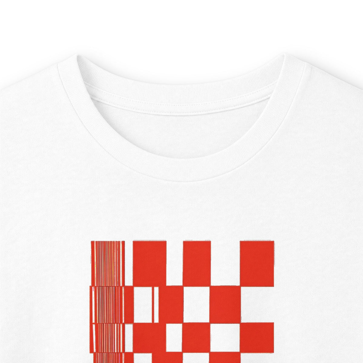 plate 373 long sleeve tee - White