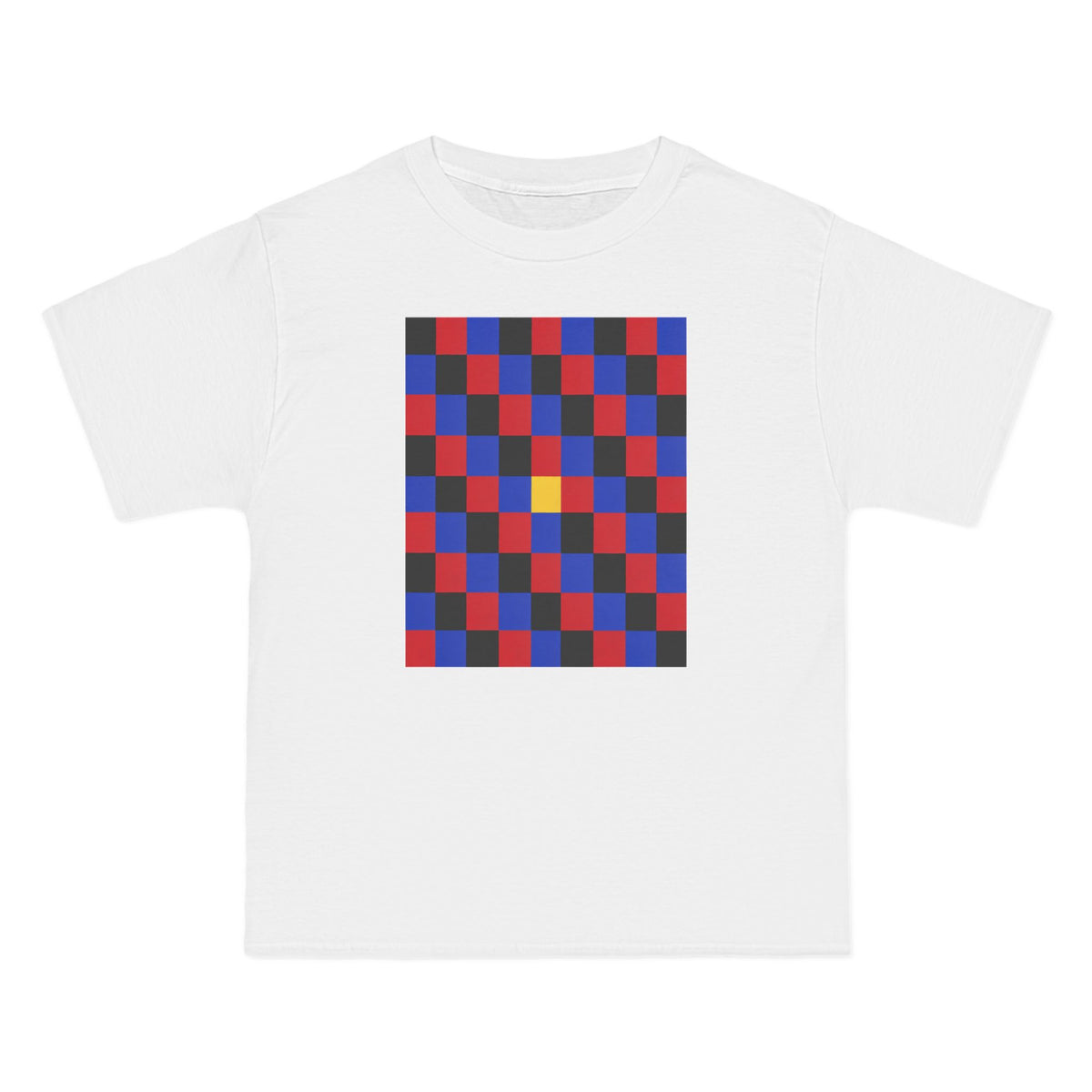 plate 417 beefy tee - White