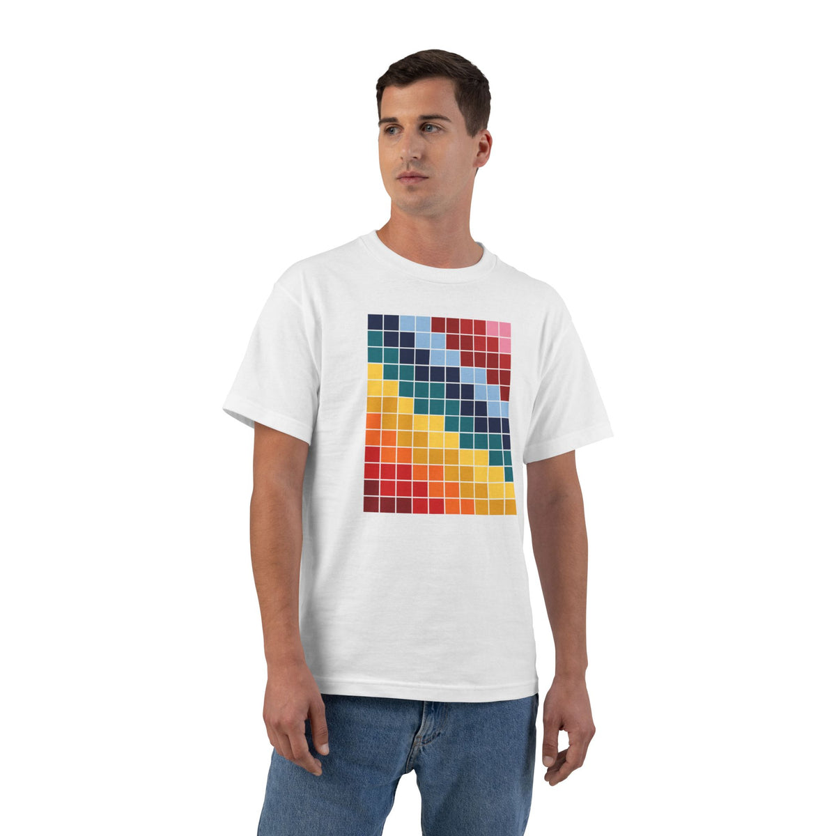 plate 114 beefy tee - White