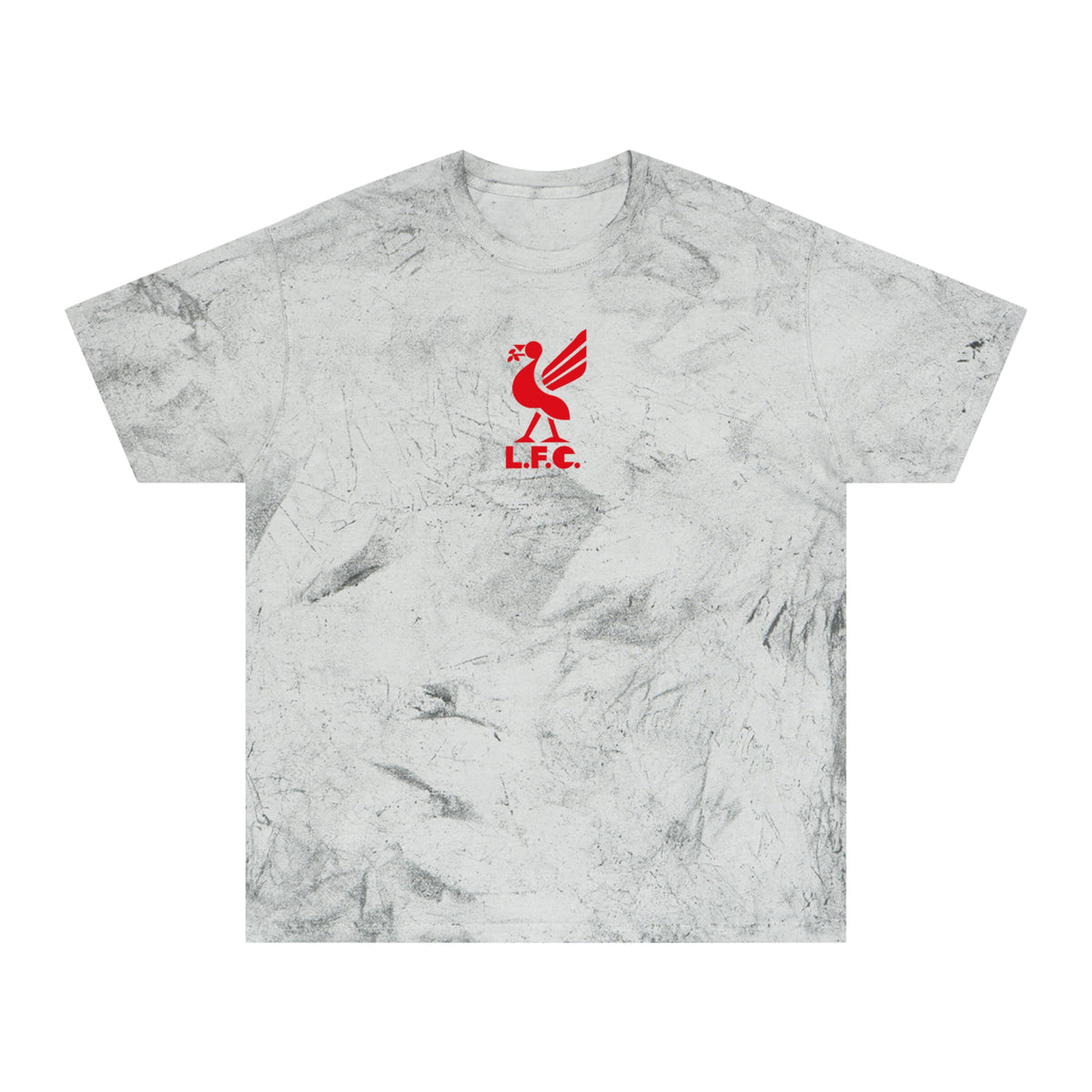 Liverpool Soccer Tie-Dye Tee — Smoke, Deep Red