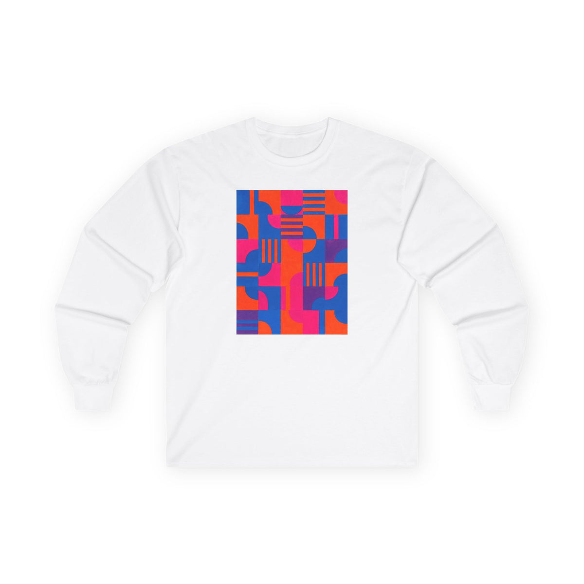 plate 290 long sleeve tee - White