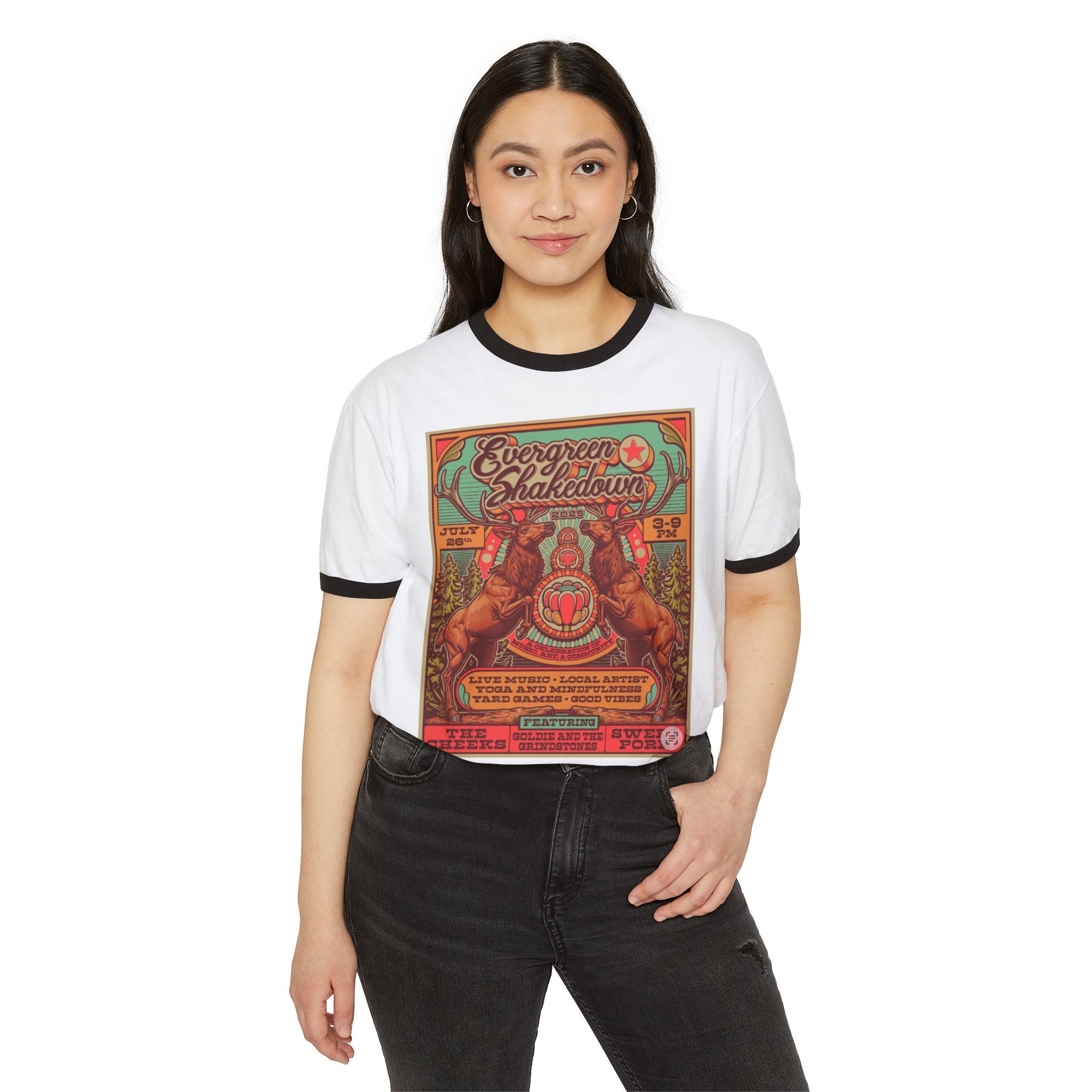 Unisex Cotton Ringer T-Shirt