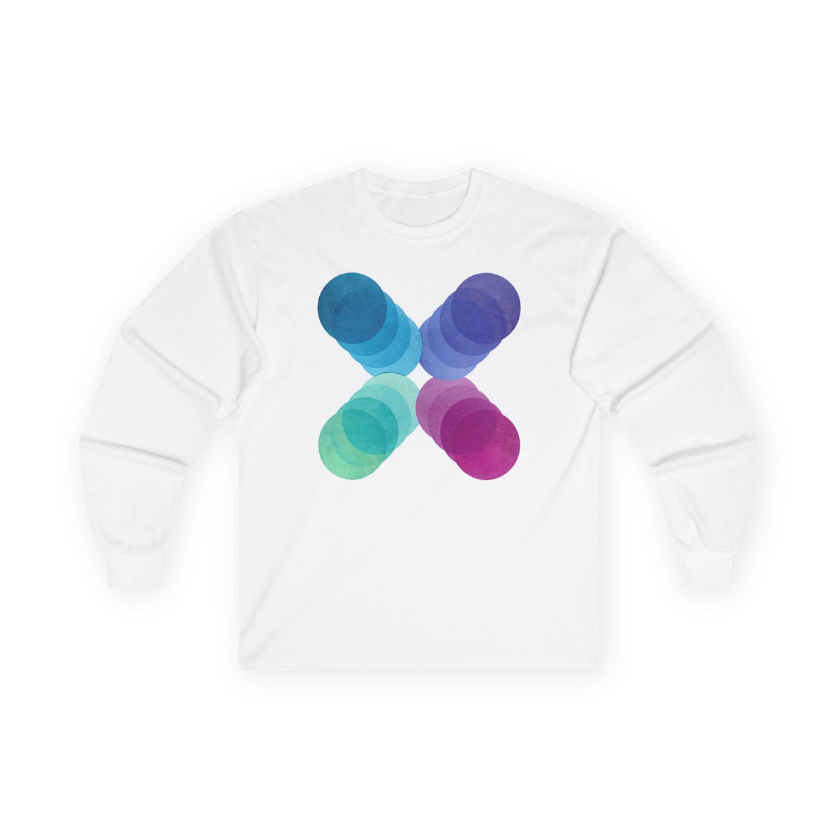 plate 147 long sleeve tee - White