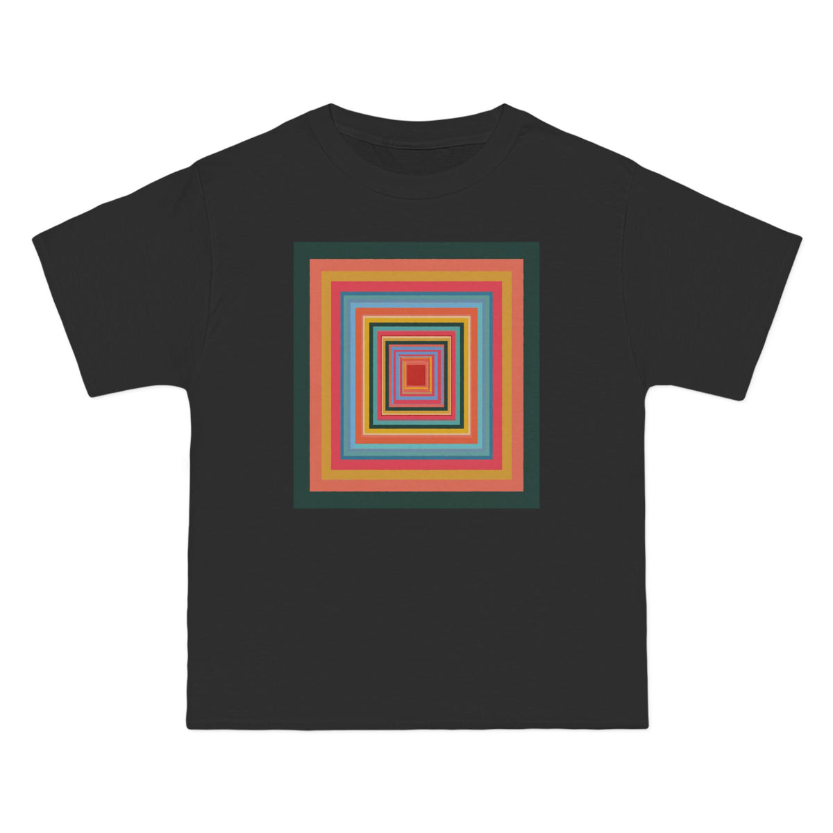 plate 155 beefy tee - Black