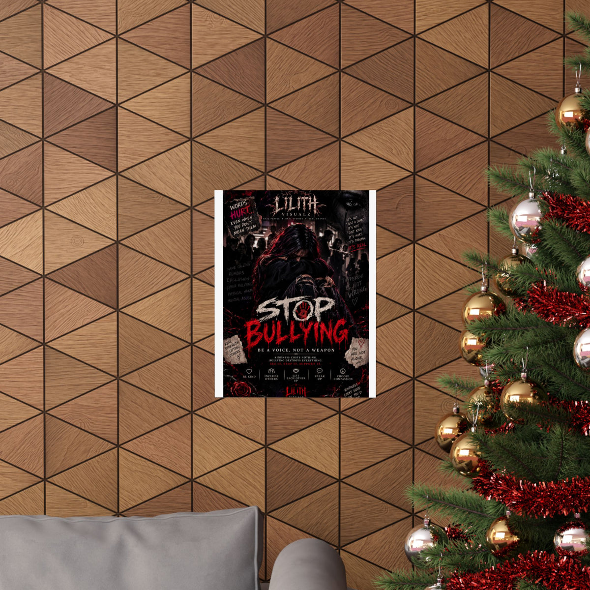 Lilith Visualz Anti Bullying Poster