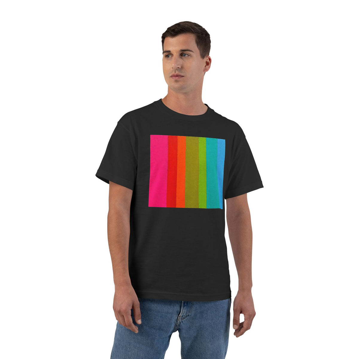 plate 254 beefy tee - Black