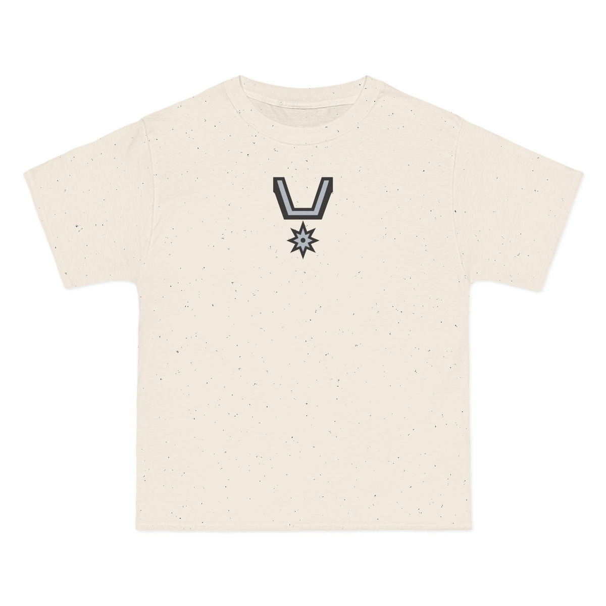 San Antonio Basketball Heavyweight Tee — Natural, Black & Grey