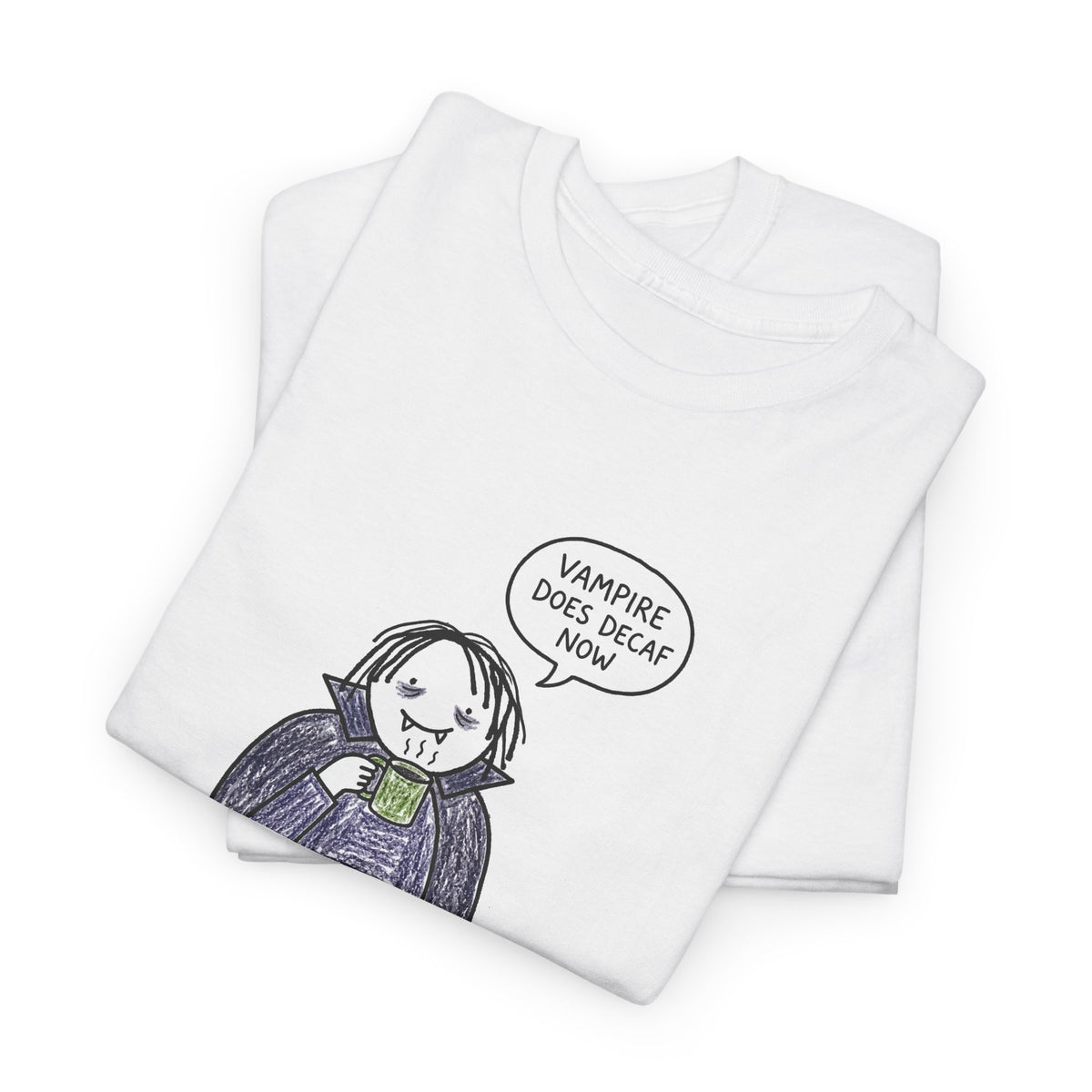 Decaf Vampire tee