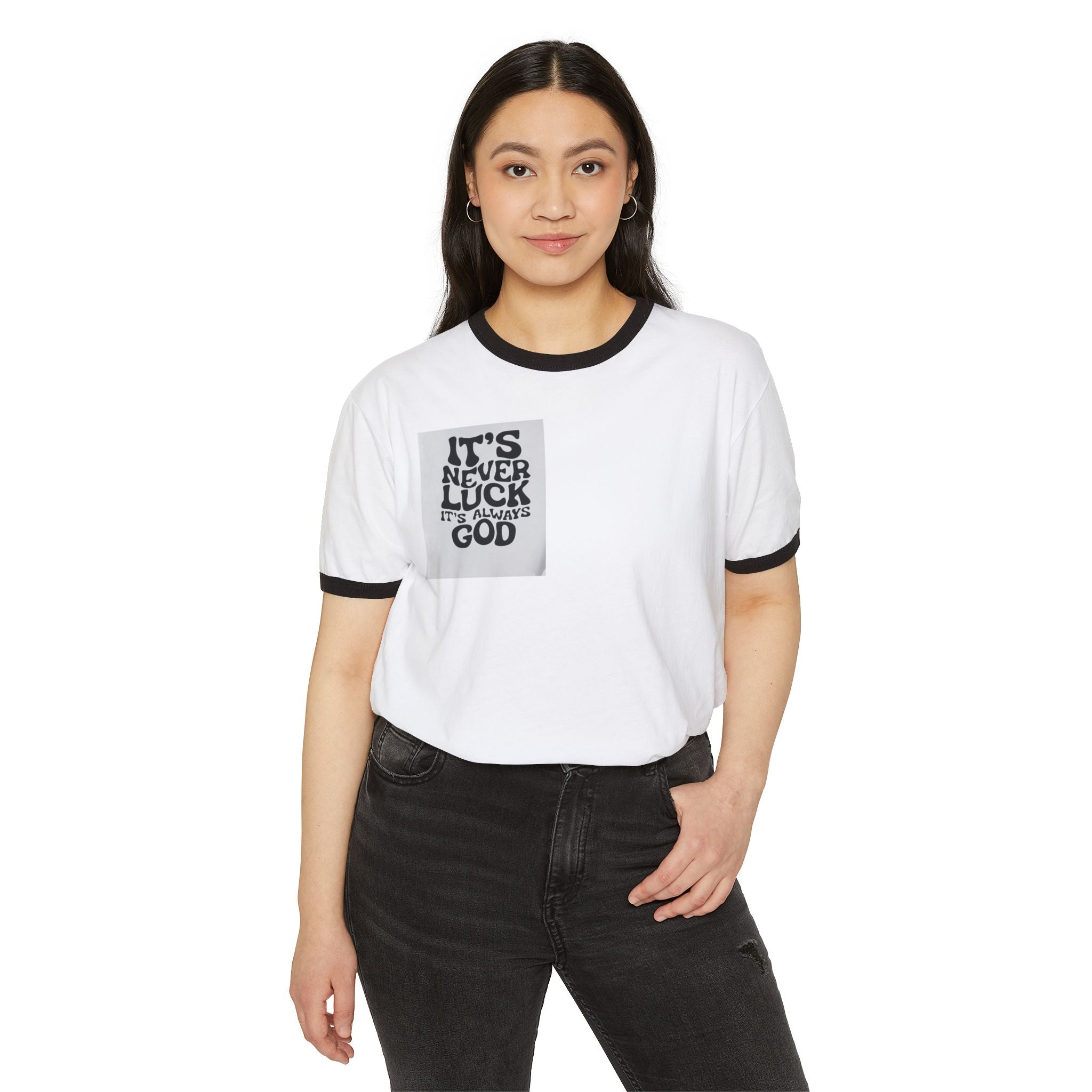 Unisex Cotton Ringer T-Shirt