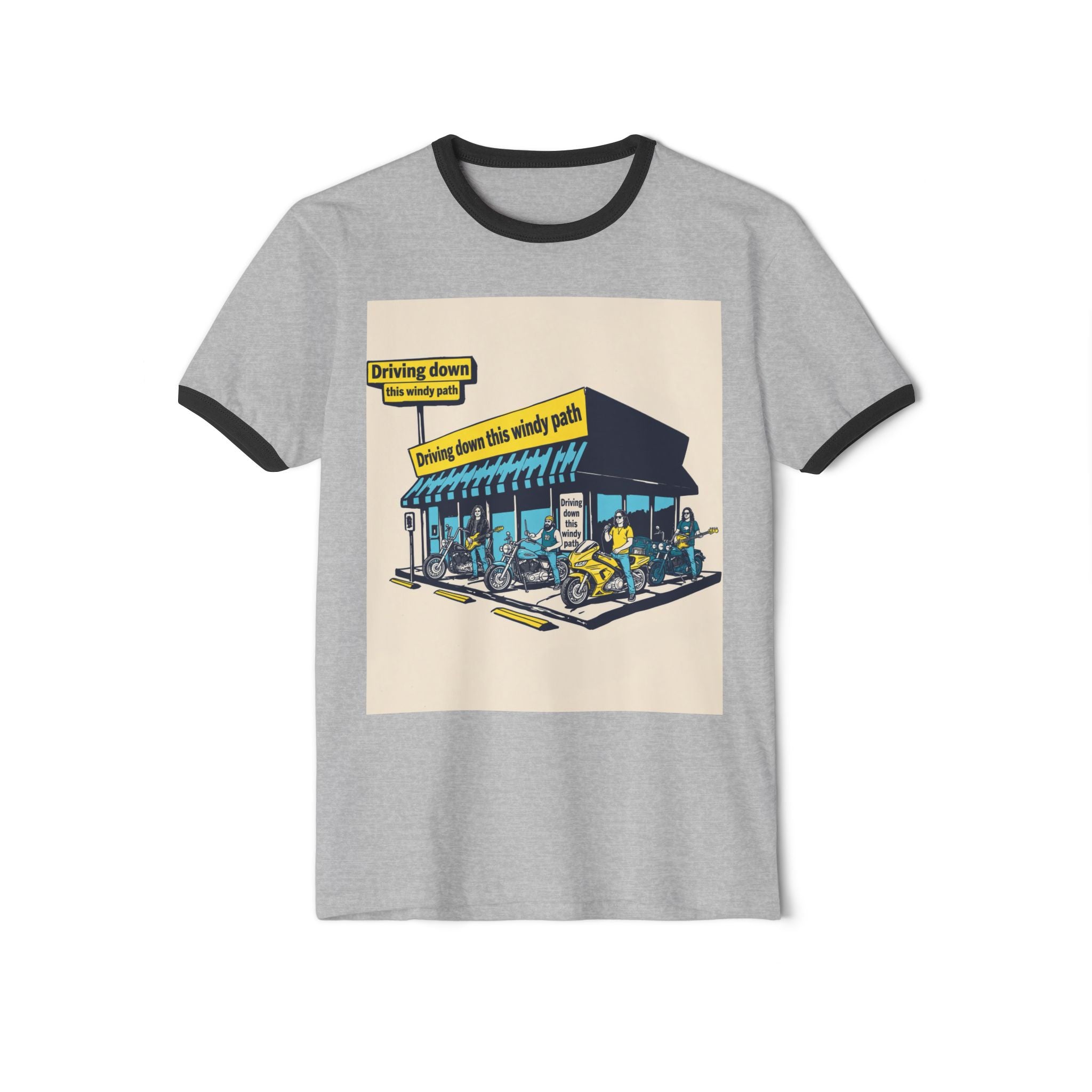 Unisex Cotton Ringer T-Shirt