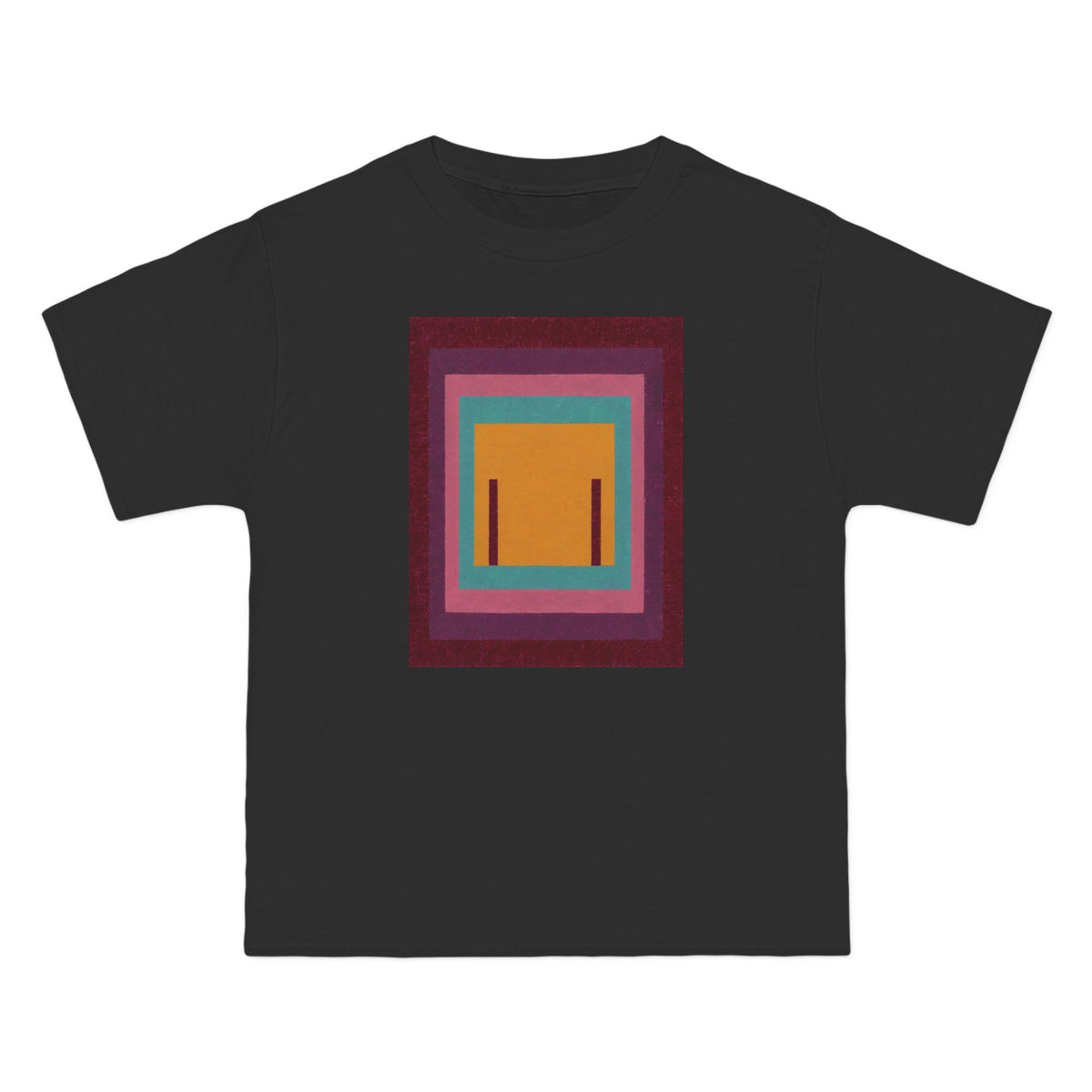 plate 008 beefy tee - Black