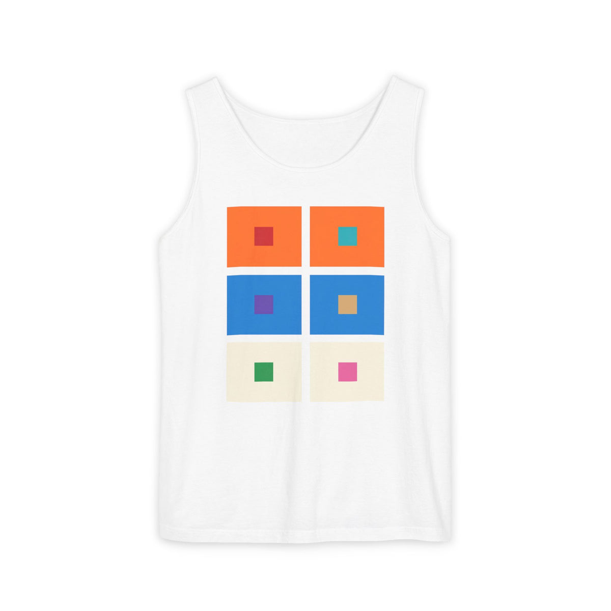 plate 267 tank - White