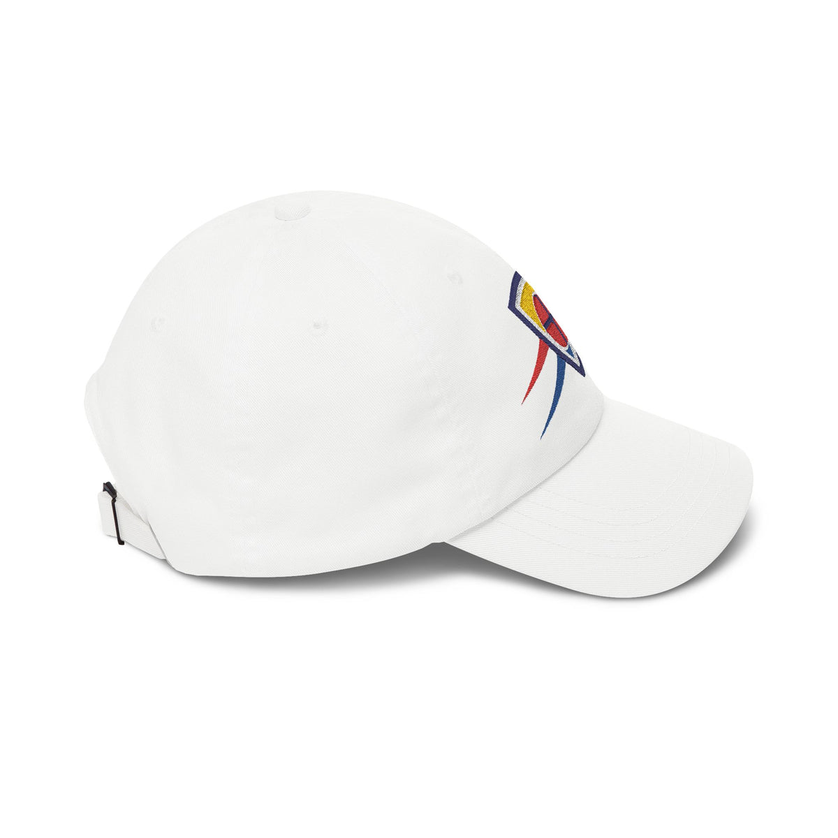 Oklahoma City Basketball Dad Cap — Embroidered, Navy, Red & White