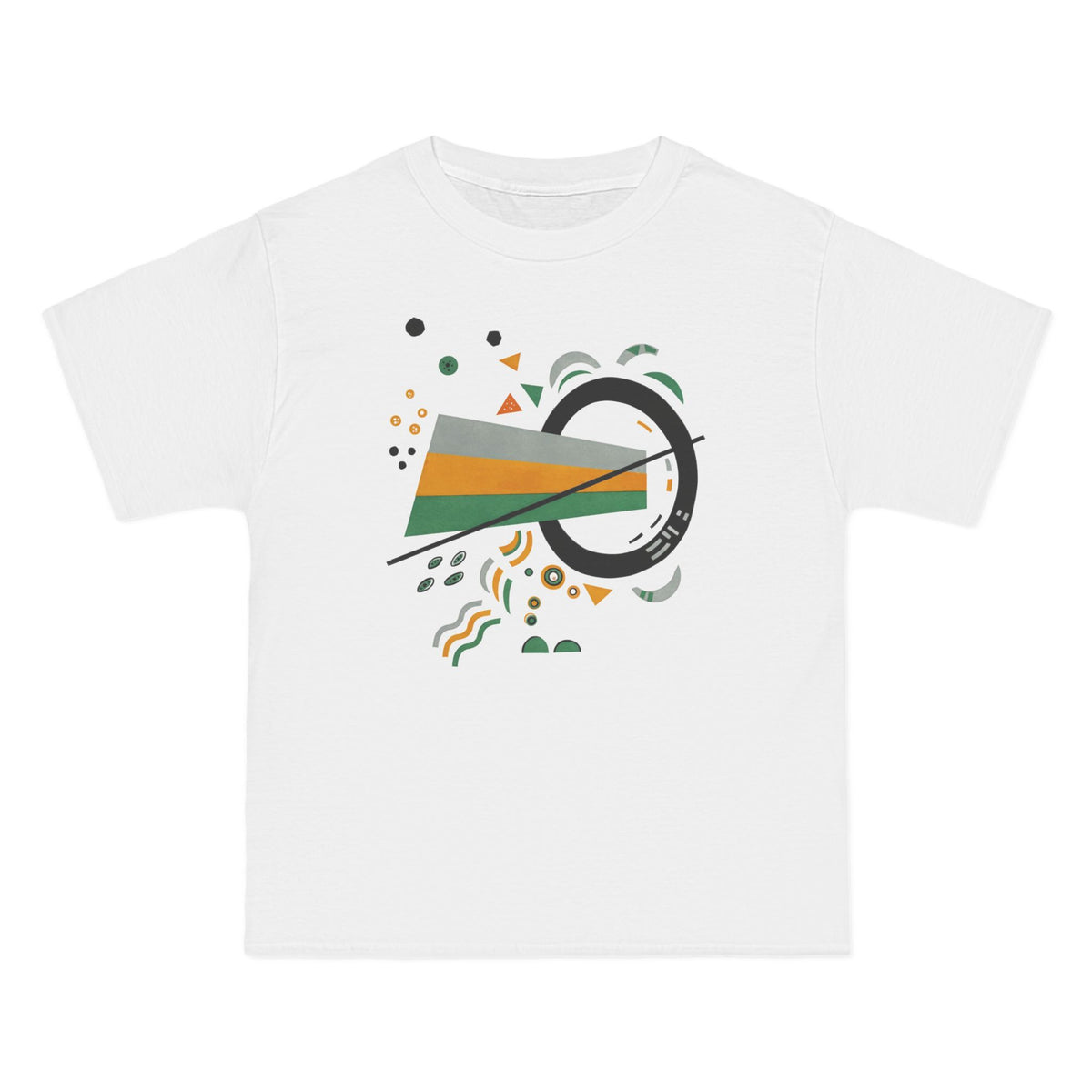 plate 070 beefy tee - White