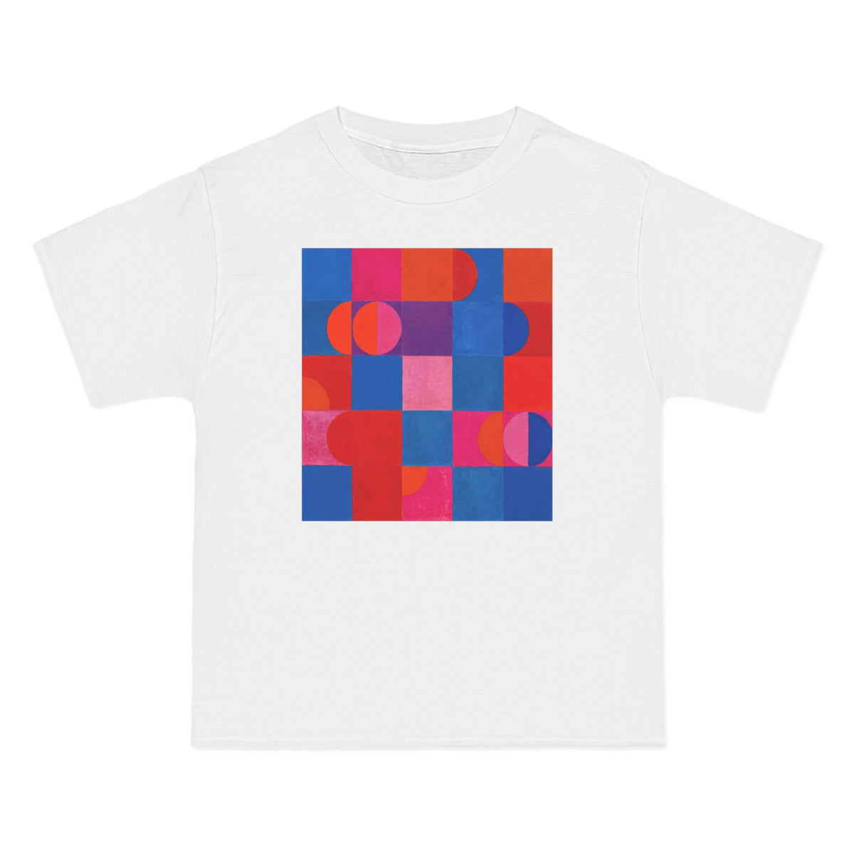 plate 300 beefy tee - White