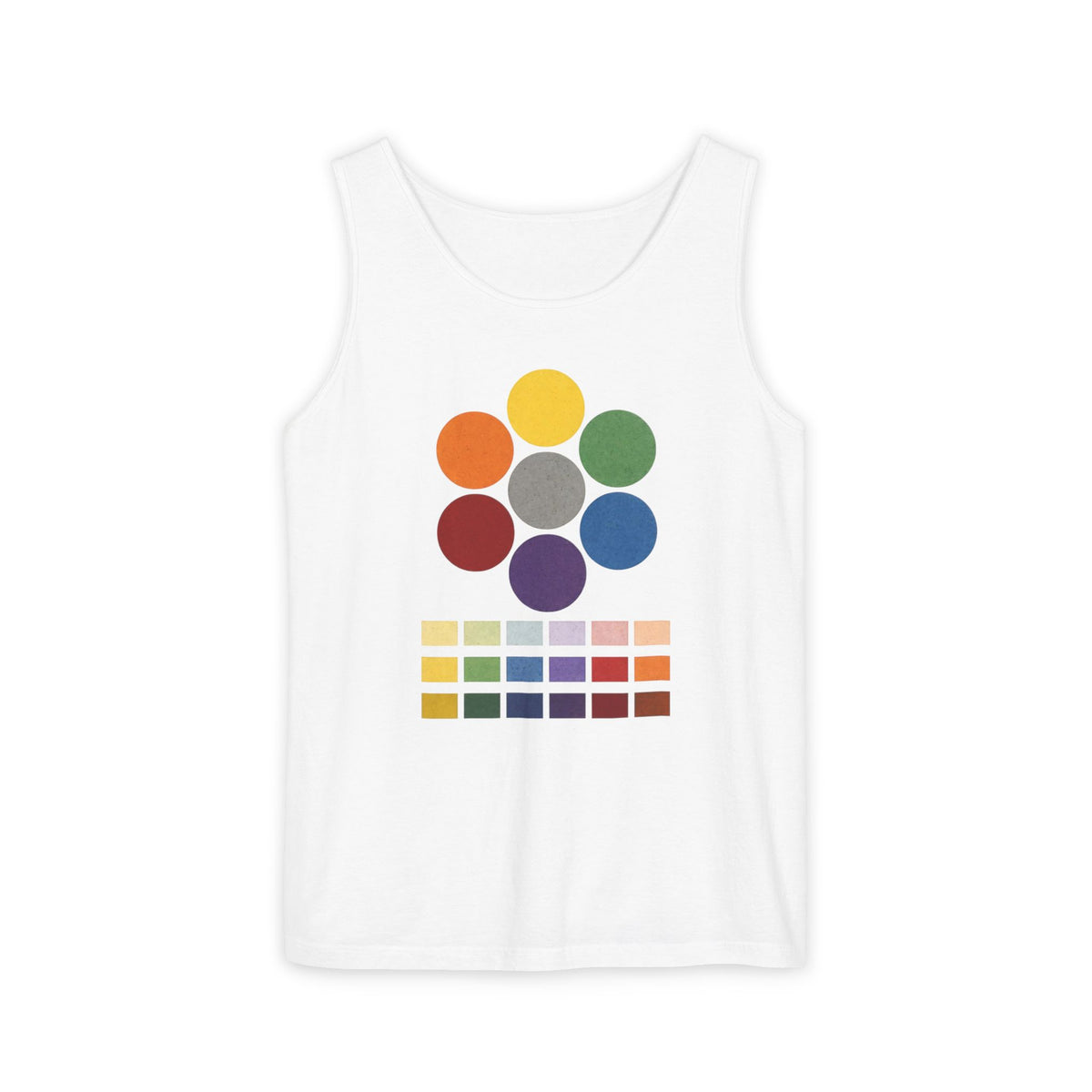plate 118 tank - White