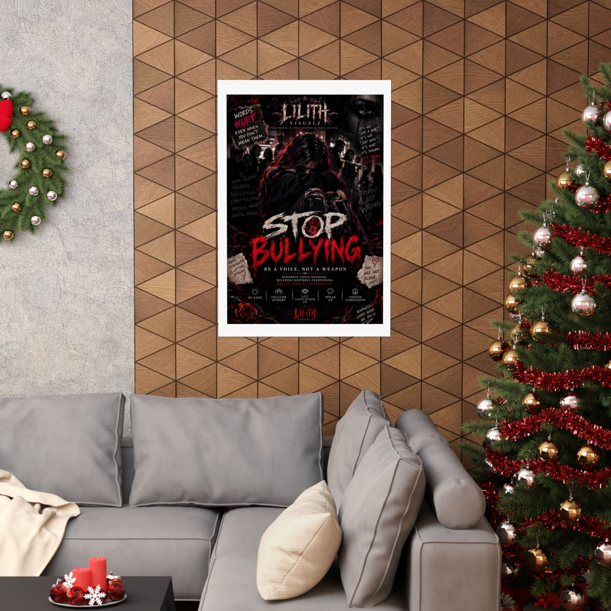 Lilith Visualz Anti Bullying Poster