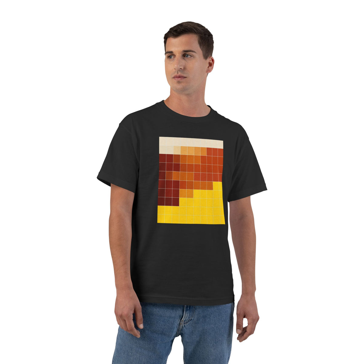 plate 256 beefy tee - Black
