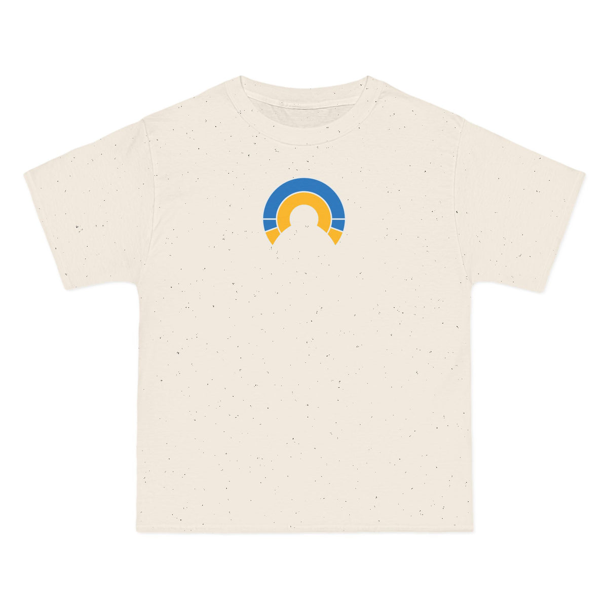 Los Angeles Football Heavyweight Tee — Natural, Royal, Gold & White