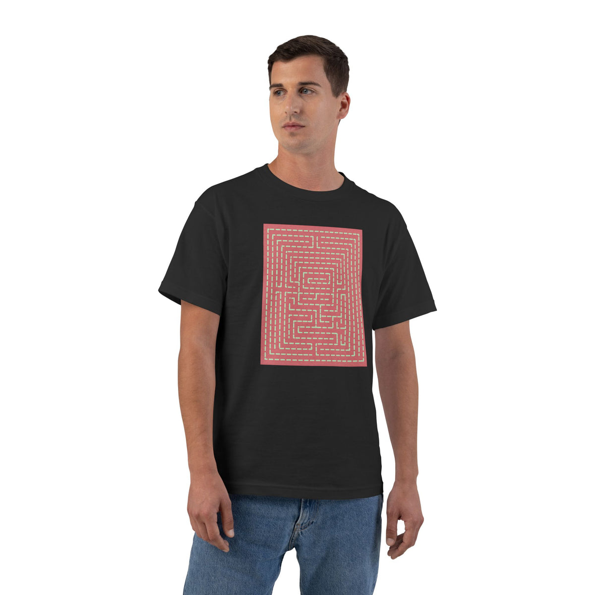 plate 149 beefy tee - Black