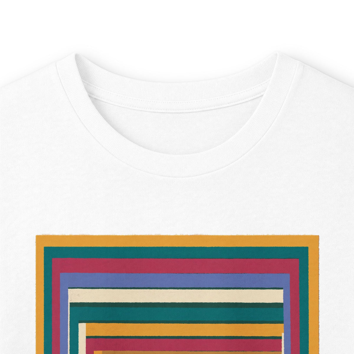 plate 444 long sleeve tee - White