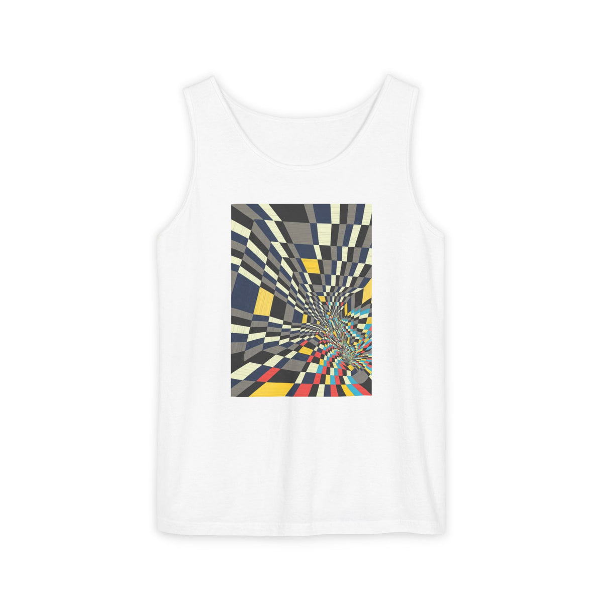 plate 466 tank - White