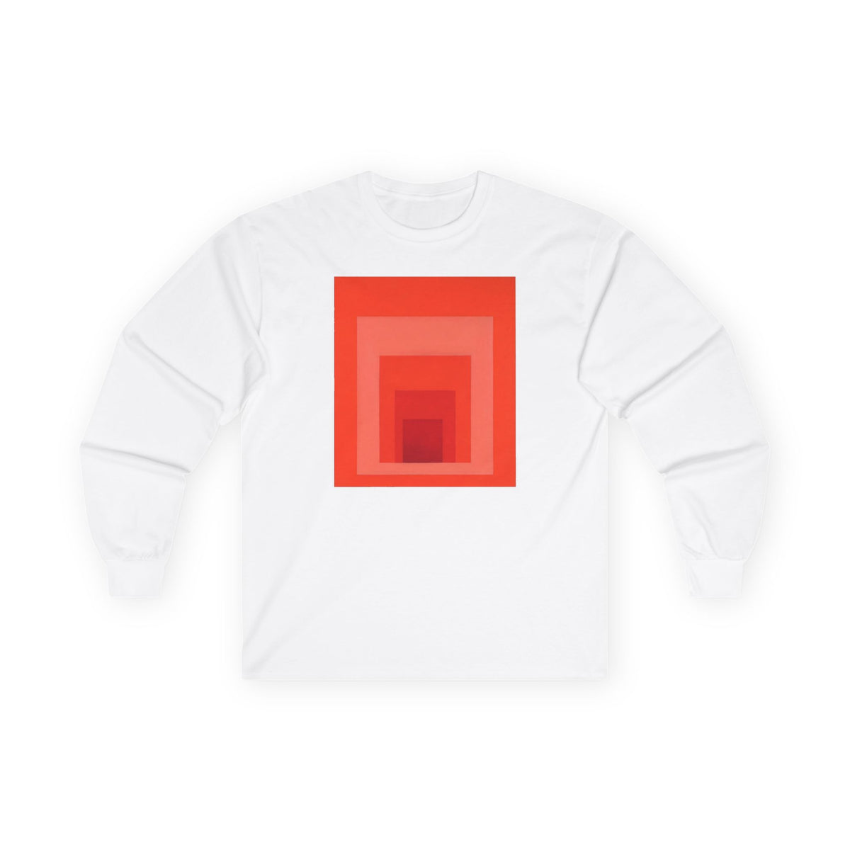 plate 312 long sleeve tee - White
