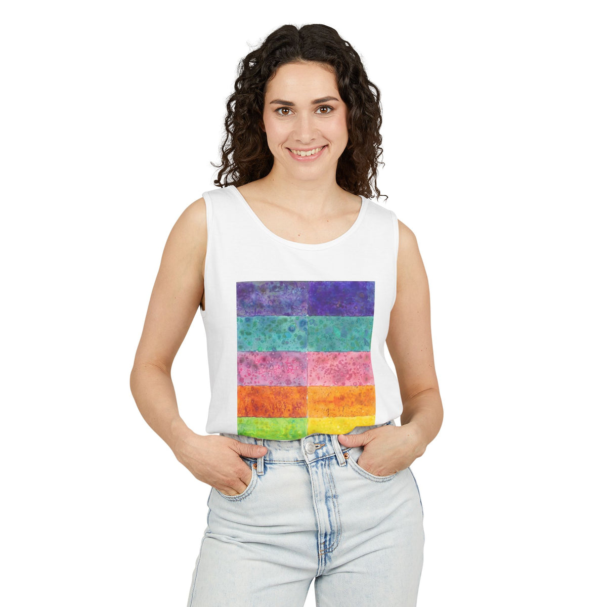 plate 216 tank - White