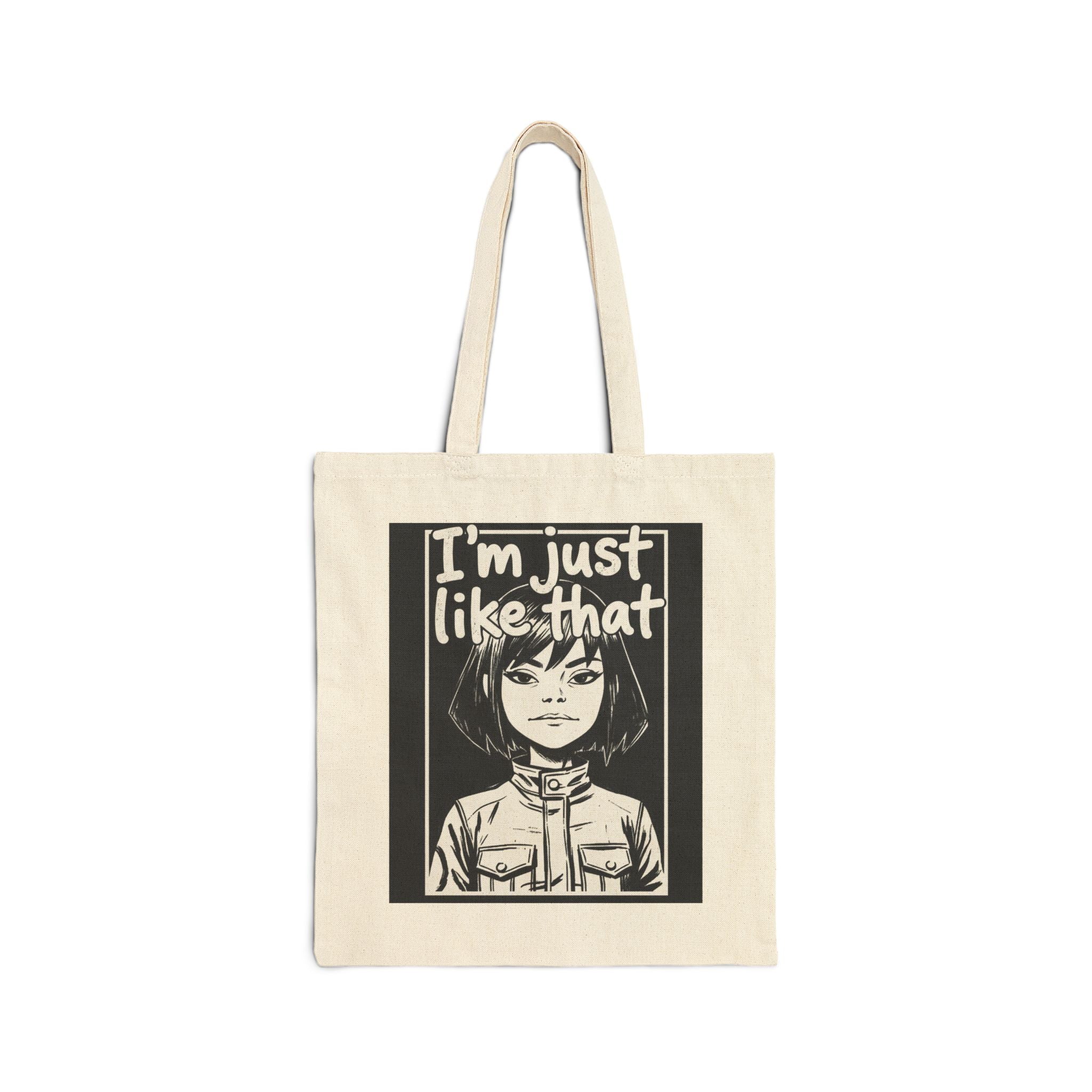 Cotton Canvas Tote Bag