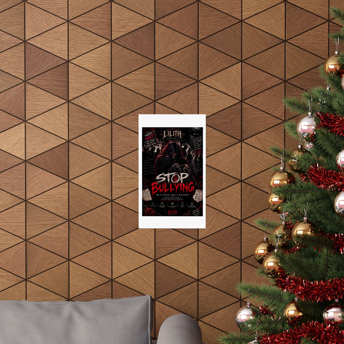 Lilith Visualz Anti Bullying Poster
