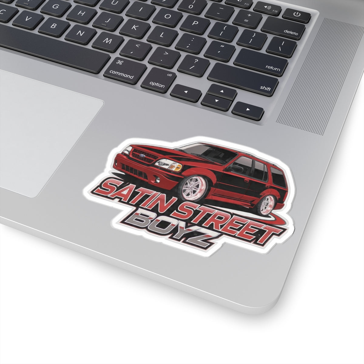 satinstreetco Kiss-Cut Stickers — creator merch on MRCH