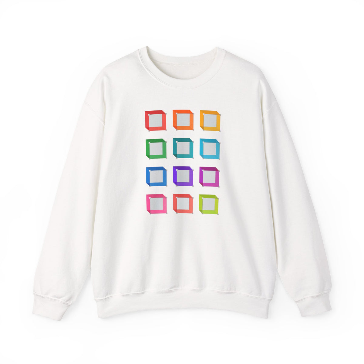 plate 089 crewneck - White