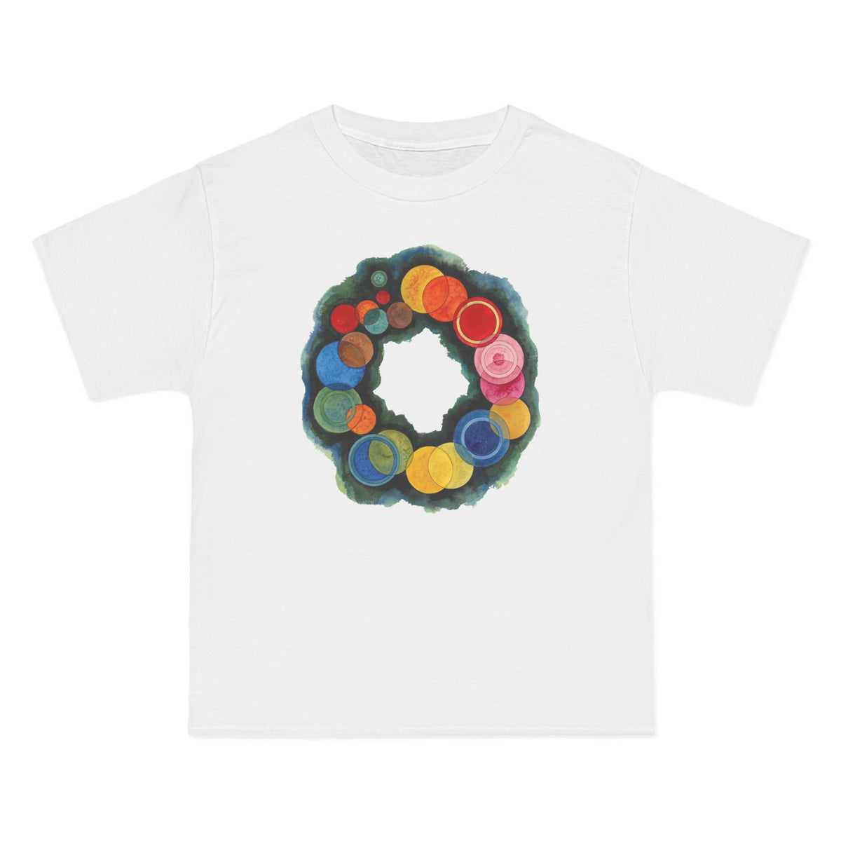 plate 433 beefy tee - White