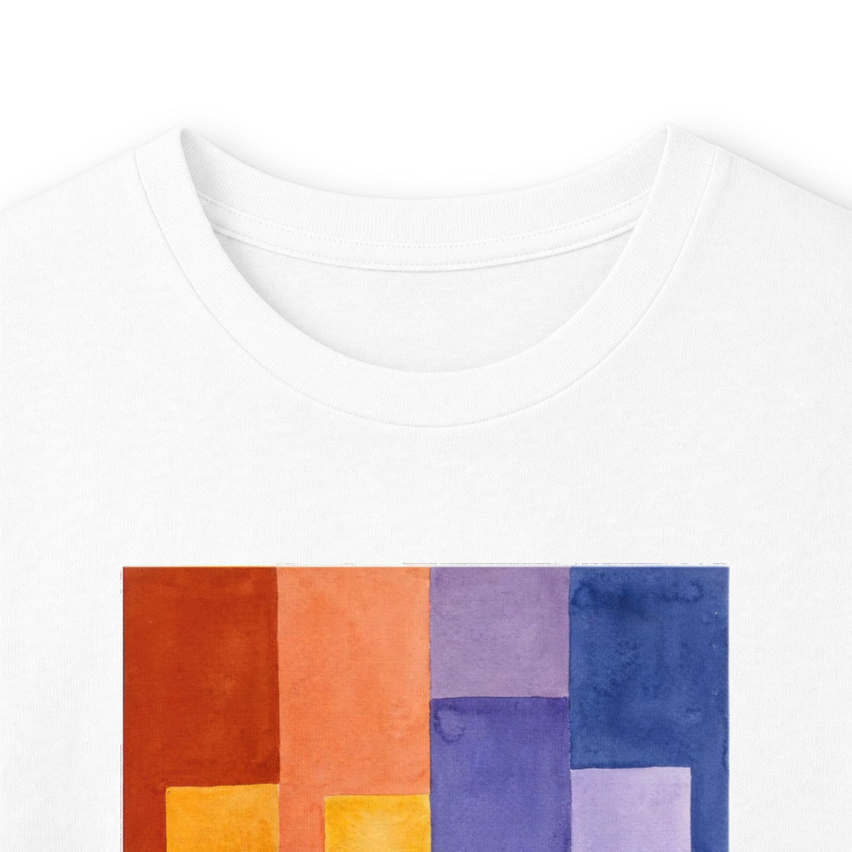plate 083 long sleeve tee - White
