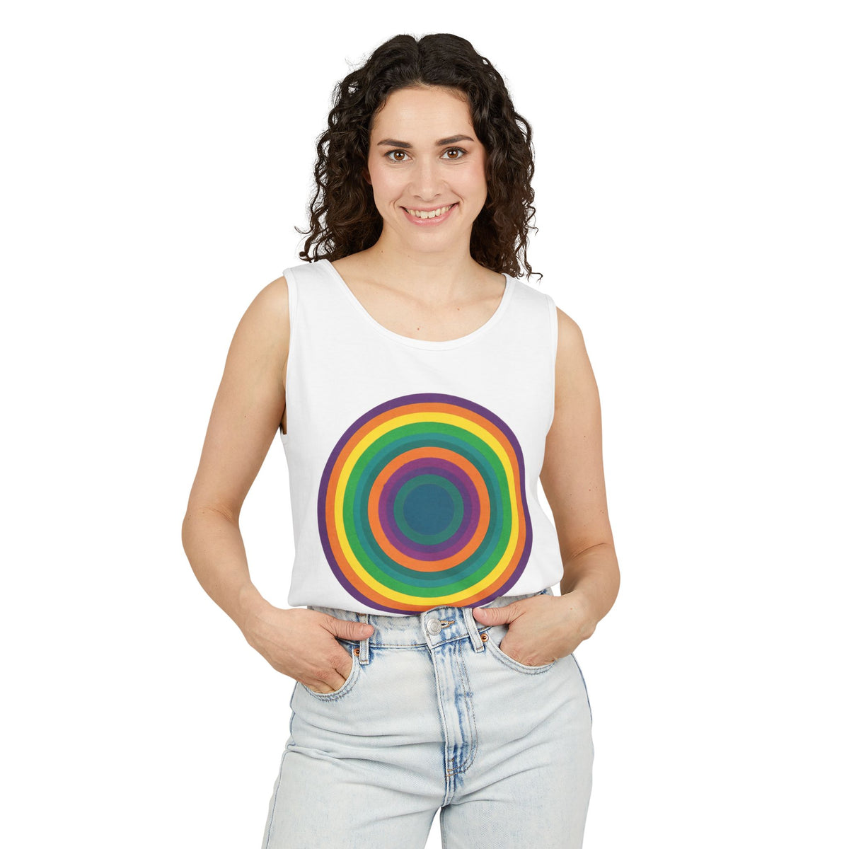 plate 228 tank - White