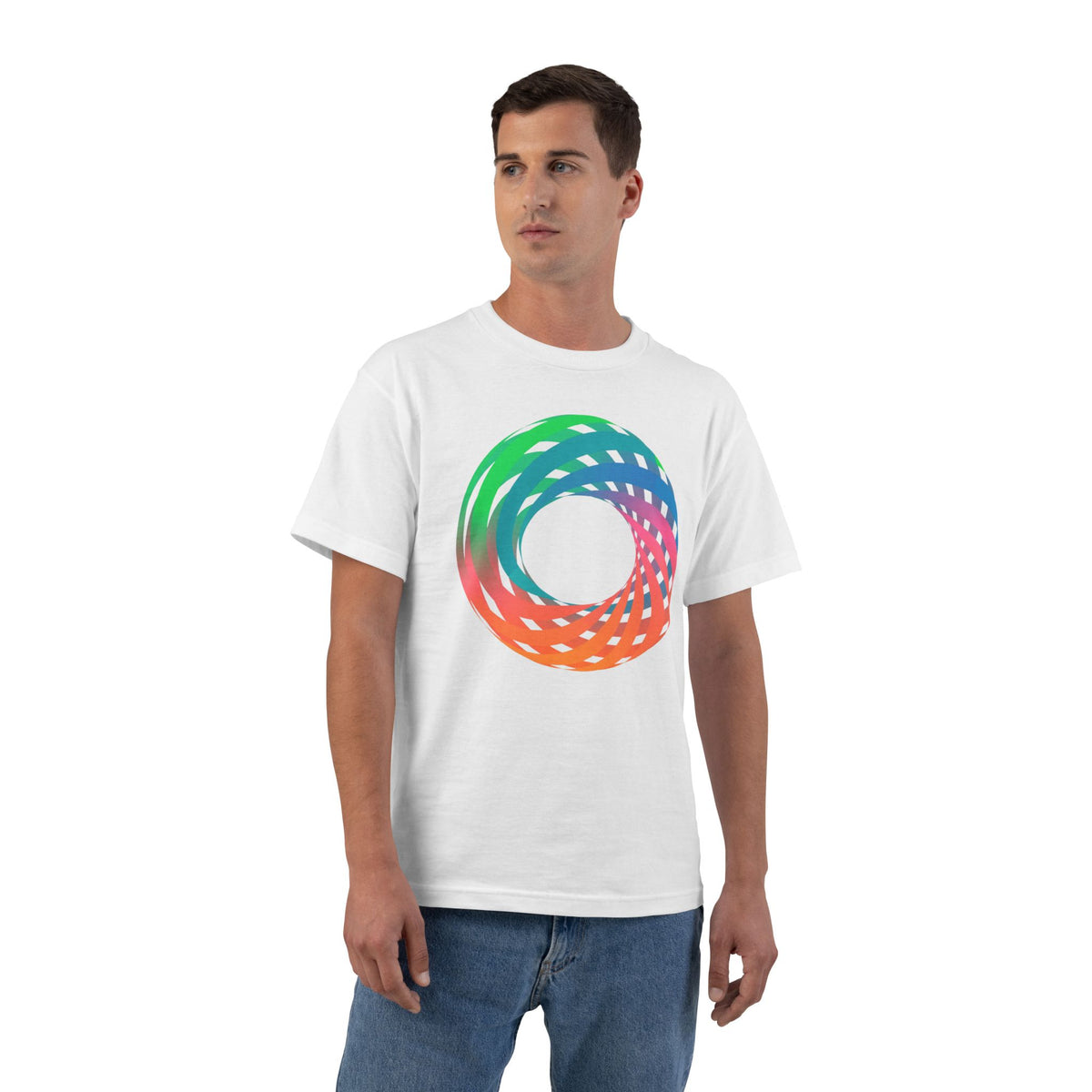 plate 463 beefy tee - White