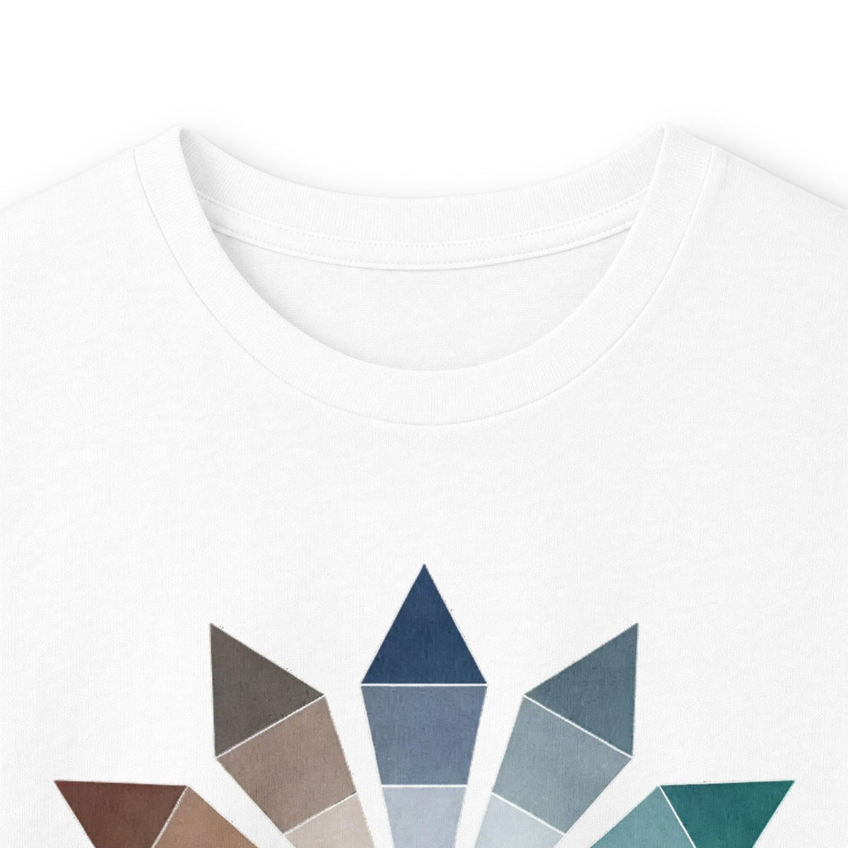 plate 084 long sleeve tee - White