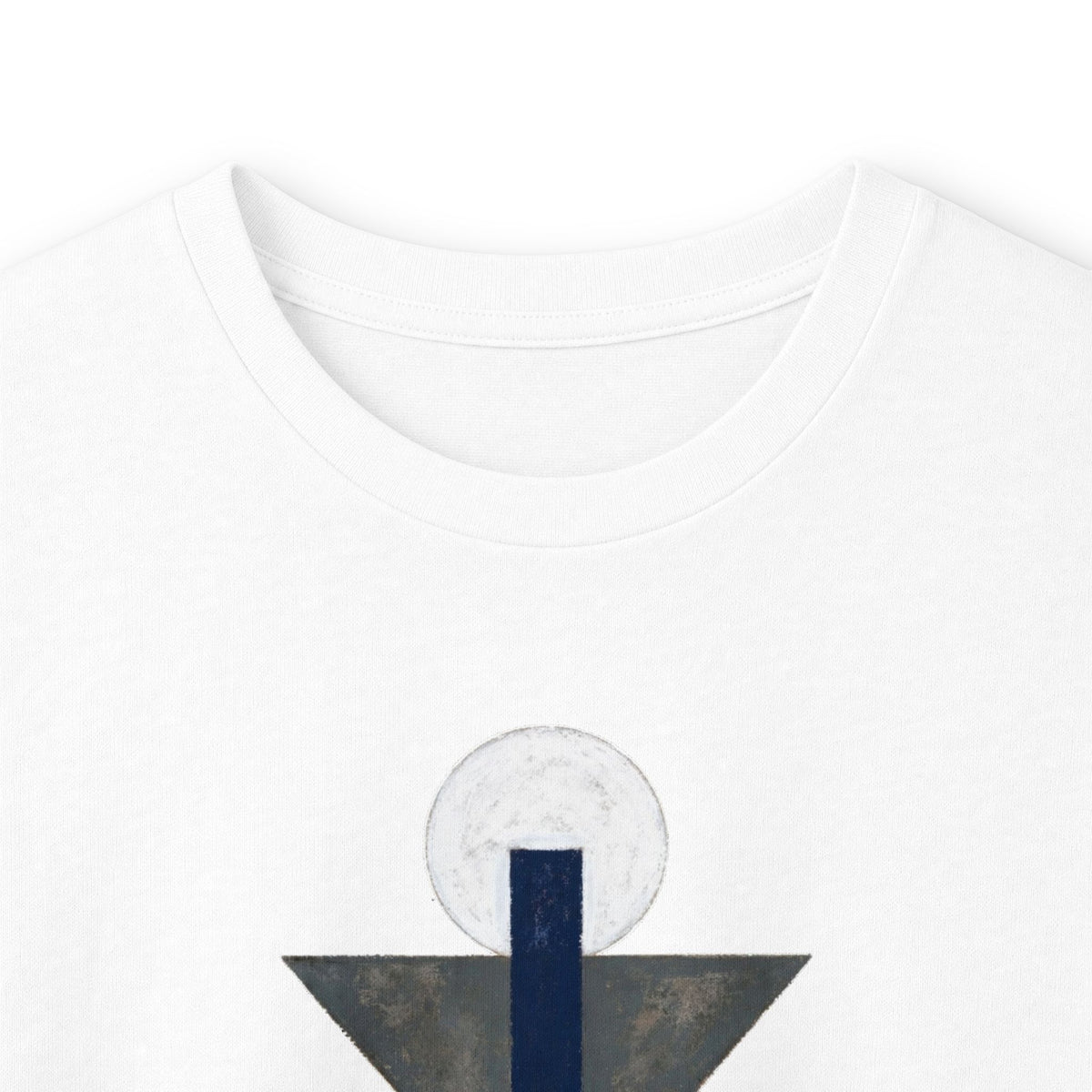 plate 345 long sleeve tee - White