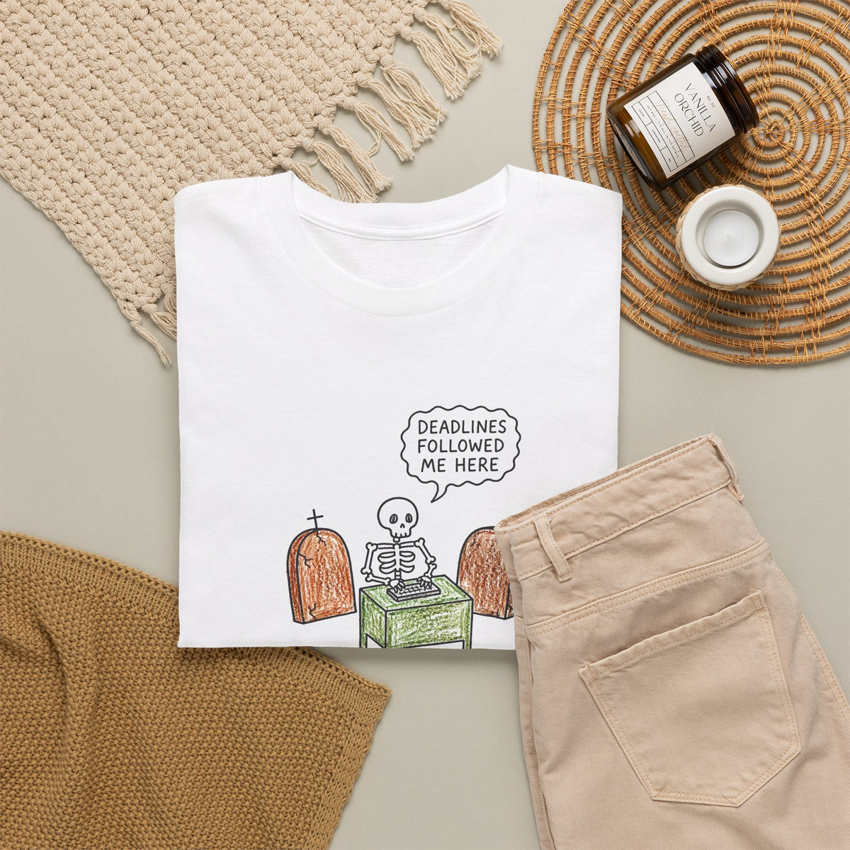 Deadline Ghost tee