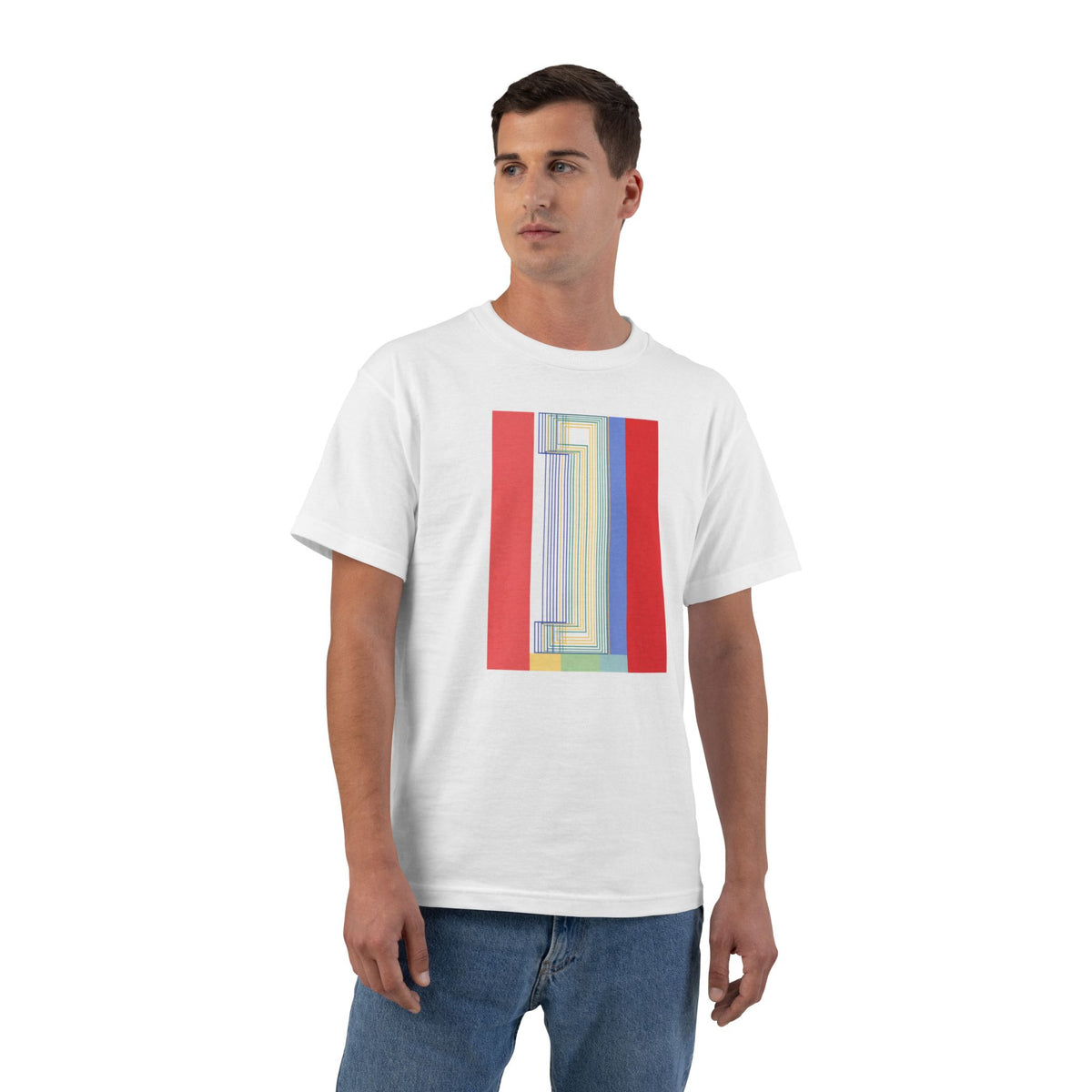 plate 352 beefy tee - White