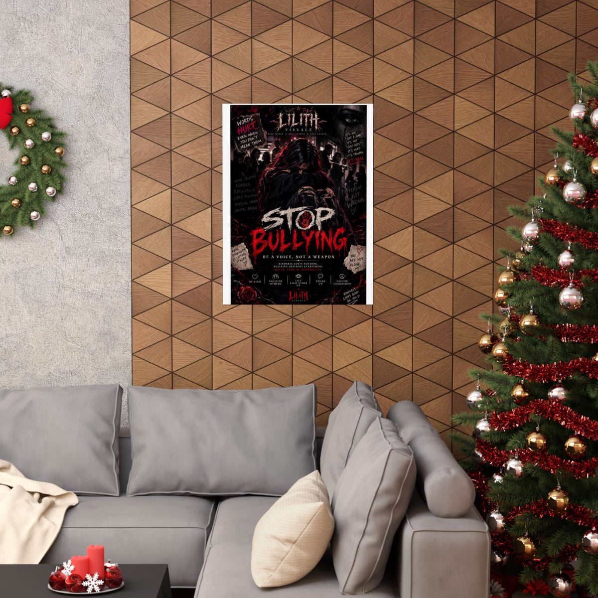 Lilith Visualz Anti Bullying Poster