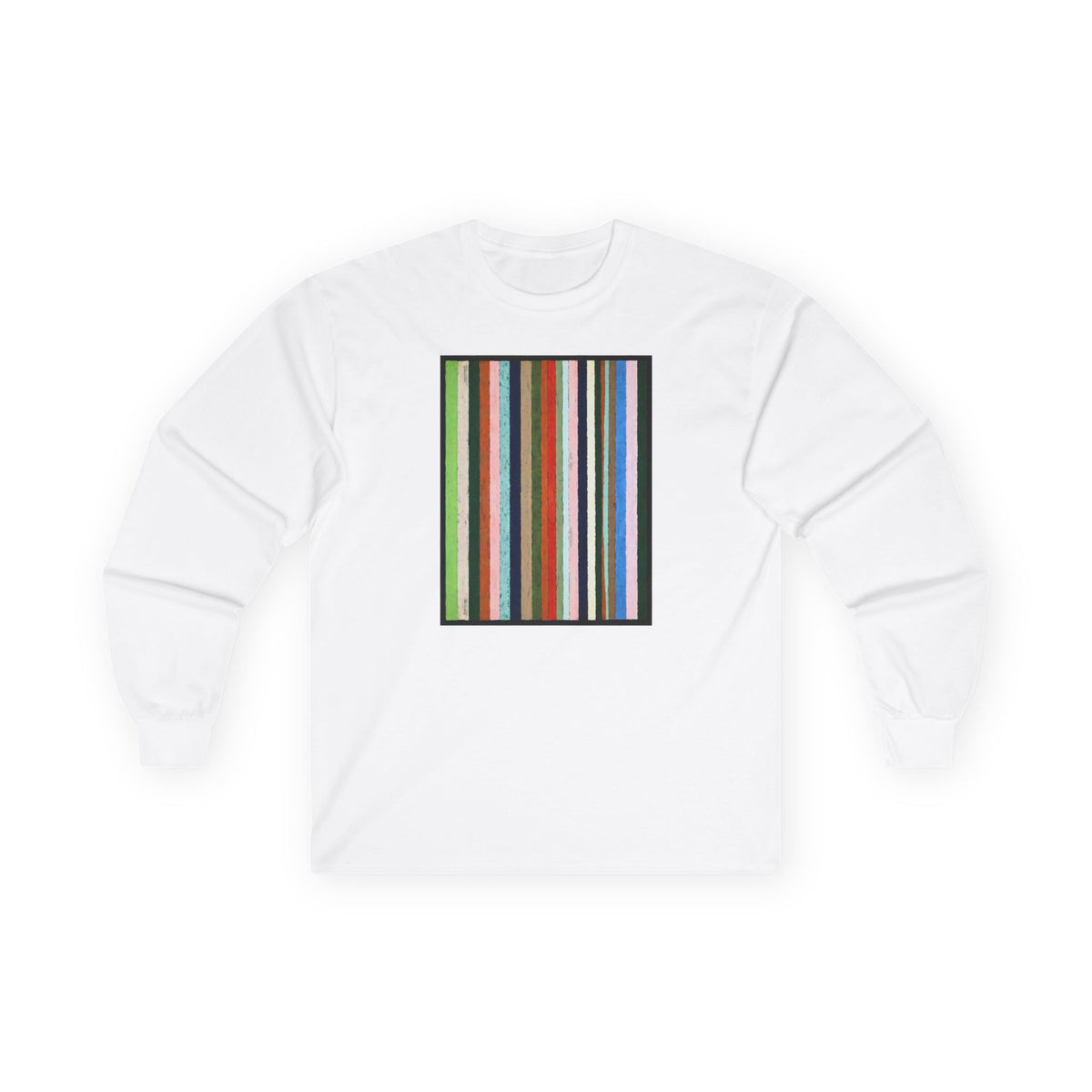 plate 309 long sleeve tee - White