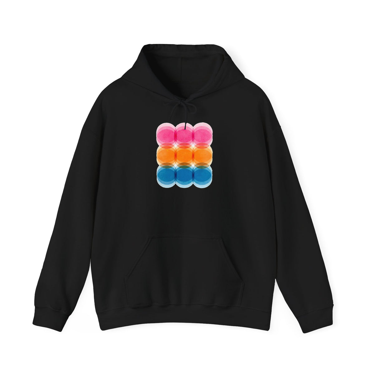 plate 369 hoodie - Black