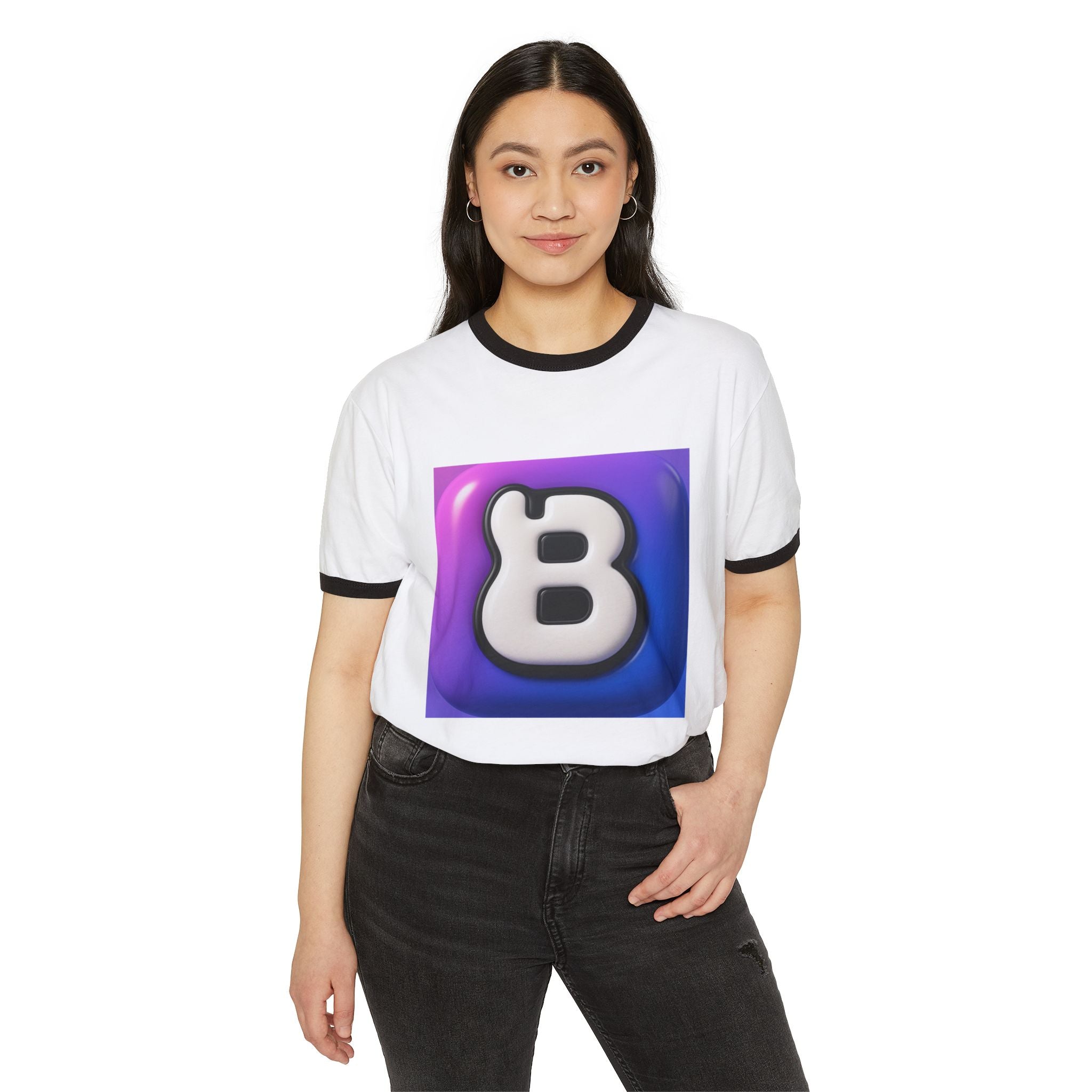 Unisex Cotton Ringer T-Shirt