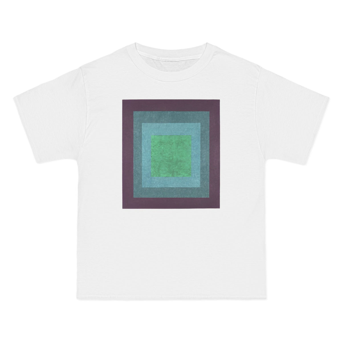 plate 016 beefy tee - White