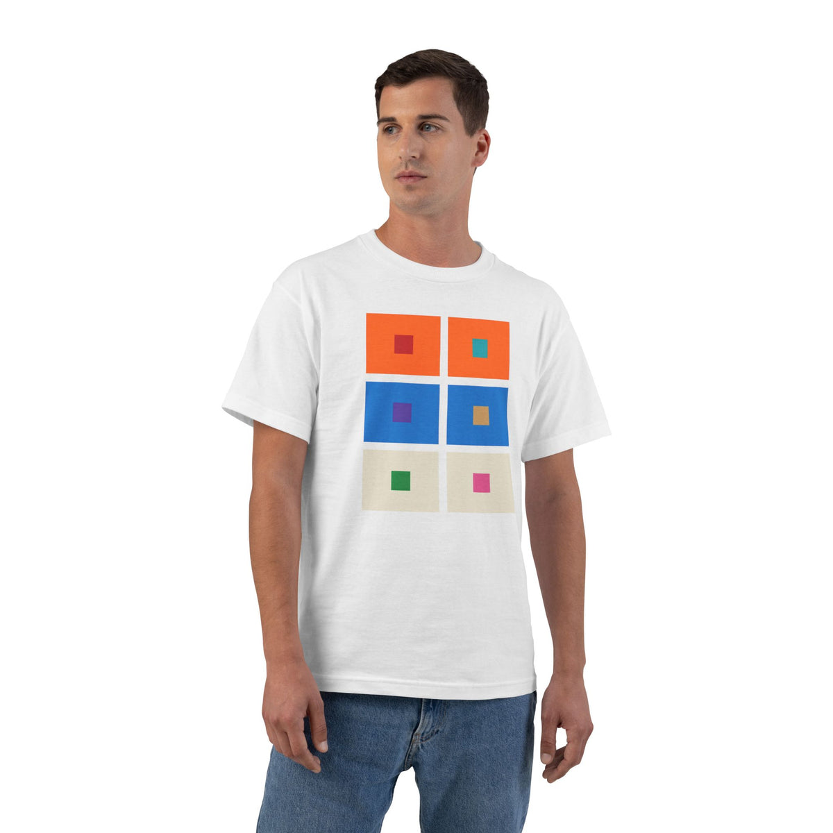plate 267 beefy tee - White