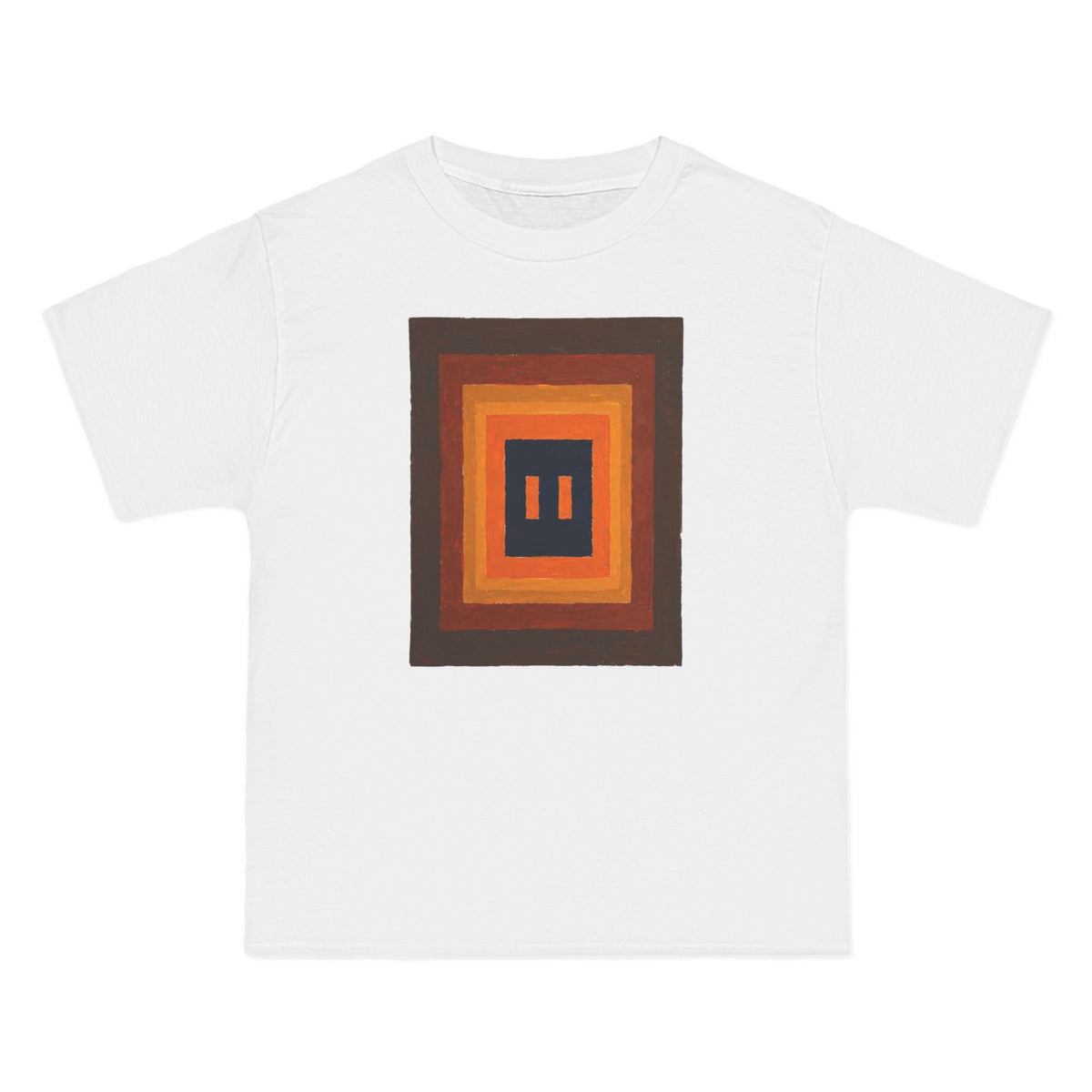 plate 006 beefy tee - White