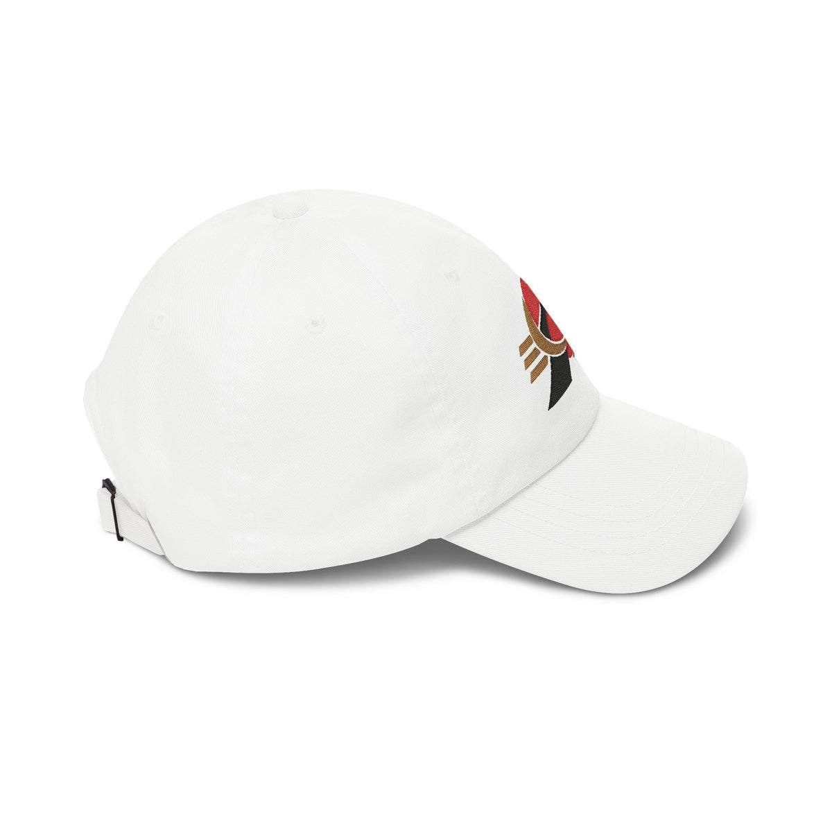 San Francisco Football Dad Cap — Embroidered, Red, Old Gold & Black