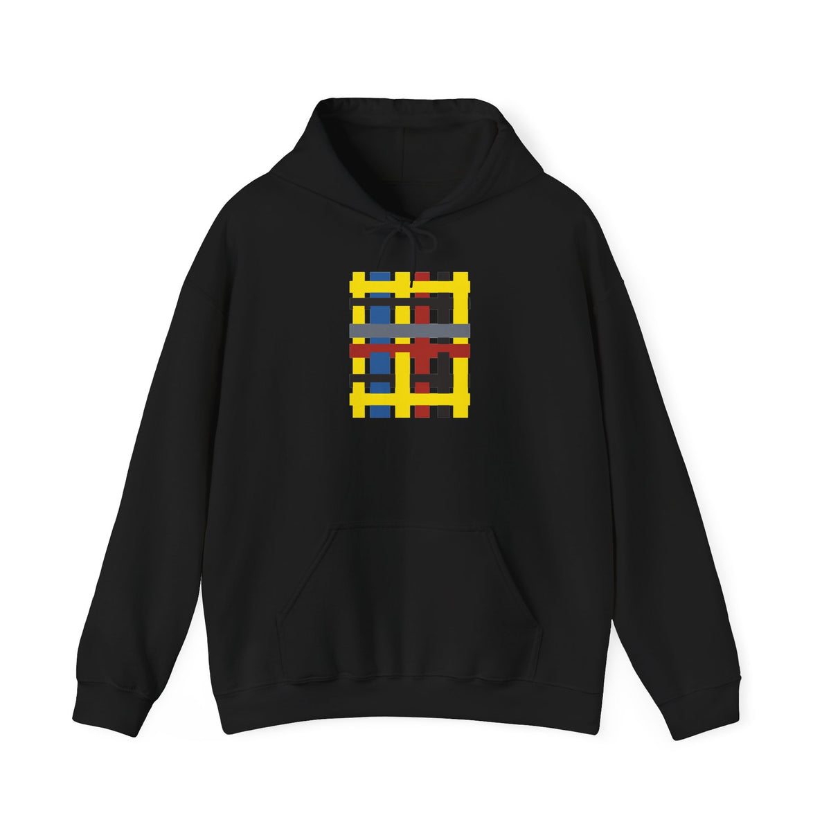 plate 136 hoodie - Black