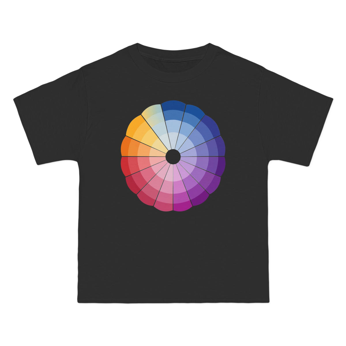 plate 185 beefy tee - Black
